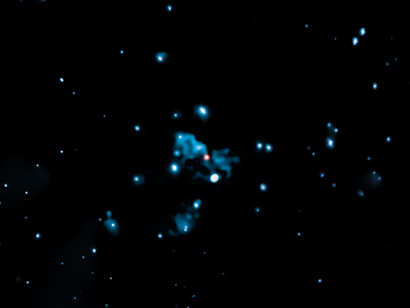 hdf 130 x-ray radio chandra